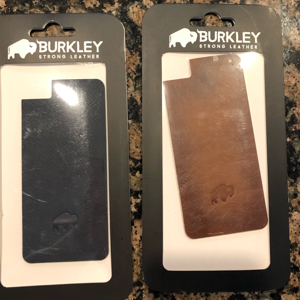 leather phone sticker